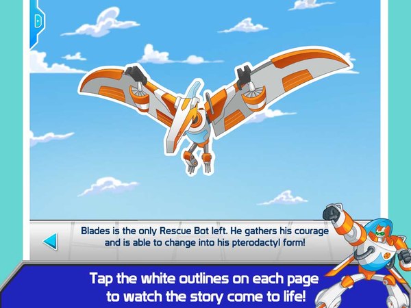 Transformers Rescue Bots Dino Island App By PlayDate Digital  (2 of 5)